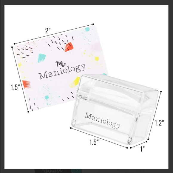 Maniology Crystal Clear Stamper and Scraper Set - Picture 2 of 3